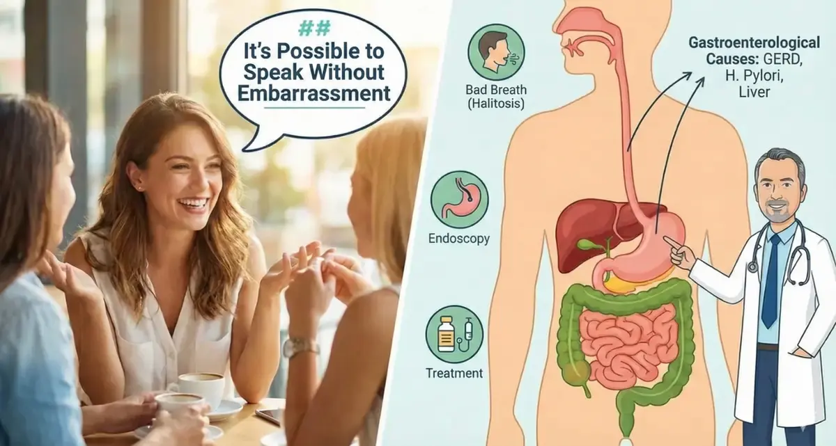 Bad Breath May Be Caused by Digestive Problems