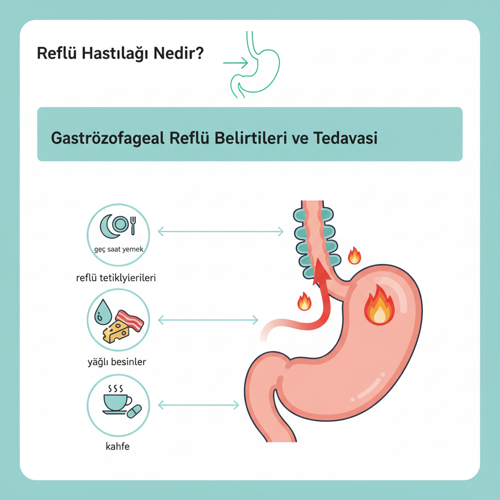 Reflü tetikleyicileri: geç saat yemek, yağlı besinler, kahve