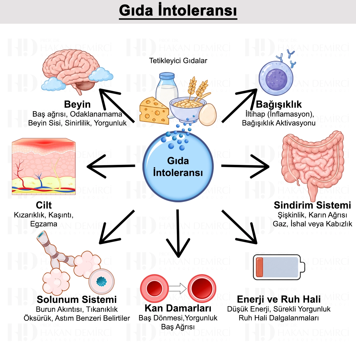 Gıda İntoleransı Nedir? Belirtileri, Testi ve Tedavisi